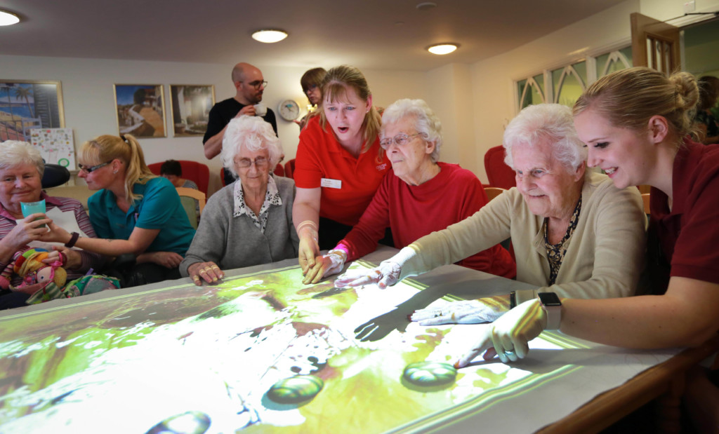 Magic Table Launches At Dorset Dementia Care Homes